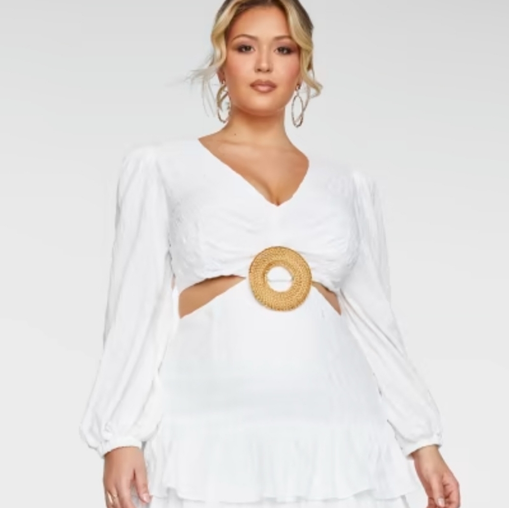 White dress